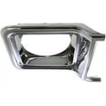 thumbnail image 5 of Headlight Door Compatible with CHEVROLET FULL SIZE PICKUP 1973-1978 / SUBURBAN 1973-1980 RH Chrome/Black (painted dark argent) Round, 5 of 5