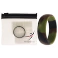 thumbnail image 1 of Alianza de boda de silicona - Camo de ROQ para hombre - Anillo de 16 mm, 1 of 2