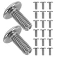 thumbnail image 1 of SHOWERORO 100Ud Tornillos Para Muebles Con Truss Y Revestimiento De Níquel Para Montaje Y Reparación, 1 of 8