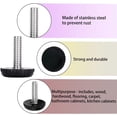 thumbnail image 4 of Lenshade 304 Stainless Steel Adjustable Furniture Levelers 5/16Inch Leg Leveler for Table,Chair,Furniture Legs-Set of 4(Black), 4 of 5
