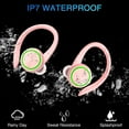 thumbnail image 5 of Wireless Earbuds Bluetooth Headphones 60H Playtime Bluetooth 5.1 Digital LED Display Over-Ear Earphones with Earhook Sports Headphones IPX7 Waterproof Headsets with Mic Deep Bass for Running Workout, 5 of 6