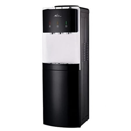 Royal Sovereign Tri-Temperature Top-Load Water Dispenser, Gray & Black