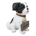thumbnail image 5 of Ebros Shih Tzu Dog Statue With Jingle Collar Welcome Greeting Sign 11.25"Tall, 5 of 9