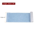 thumbnail image 2 of Uxcell Denim Patches for Jeans Repair 4" by 59" Iron-on Patches for Clothing Repair Decoration Light Blue, 2 of 6