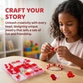 thumbnail image 2 of LANGSONGHONG 26-Slot DIY Bracelets Making Kit, Polymer Beads with Charms, Handcraft Jewelry Making Kit for Girls Adluts Handmade Enthusiasts-Multiple Colors Available, 2 of 8