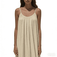 thumbnail image 5 of Dxzfnsa Backless Dresses for Women Lounge Dress Backless Sleeveless House Dress Long Sundress with Back Tie Beach maxi dress, 5 of 9