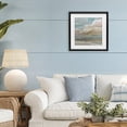 thumbnail image 3 of Stupell Industries Transitional Cloudy Beach Brushstrokes Black Framed Print Under Glass, 16 x 16, by Kim Curinga, 3 of 8