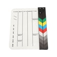 thumbnail image 3 of Movie Props Clap Board, Action Scene  Board Professional Acrylic Built In Magnets  For Photography Tool, 3 of 8