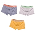 thumbnail image 1 of Ropa Interior Transpirable para Hombres Ropa Interior Plana de Color Sólido Poliéster, de Moda Y Cómoda para Actividades de Fitness Y Ocio, 1 of 8