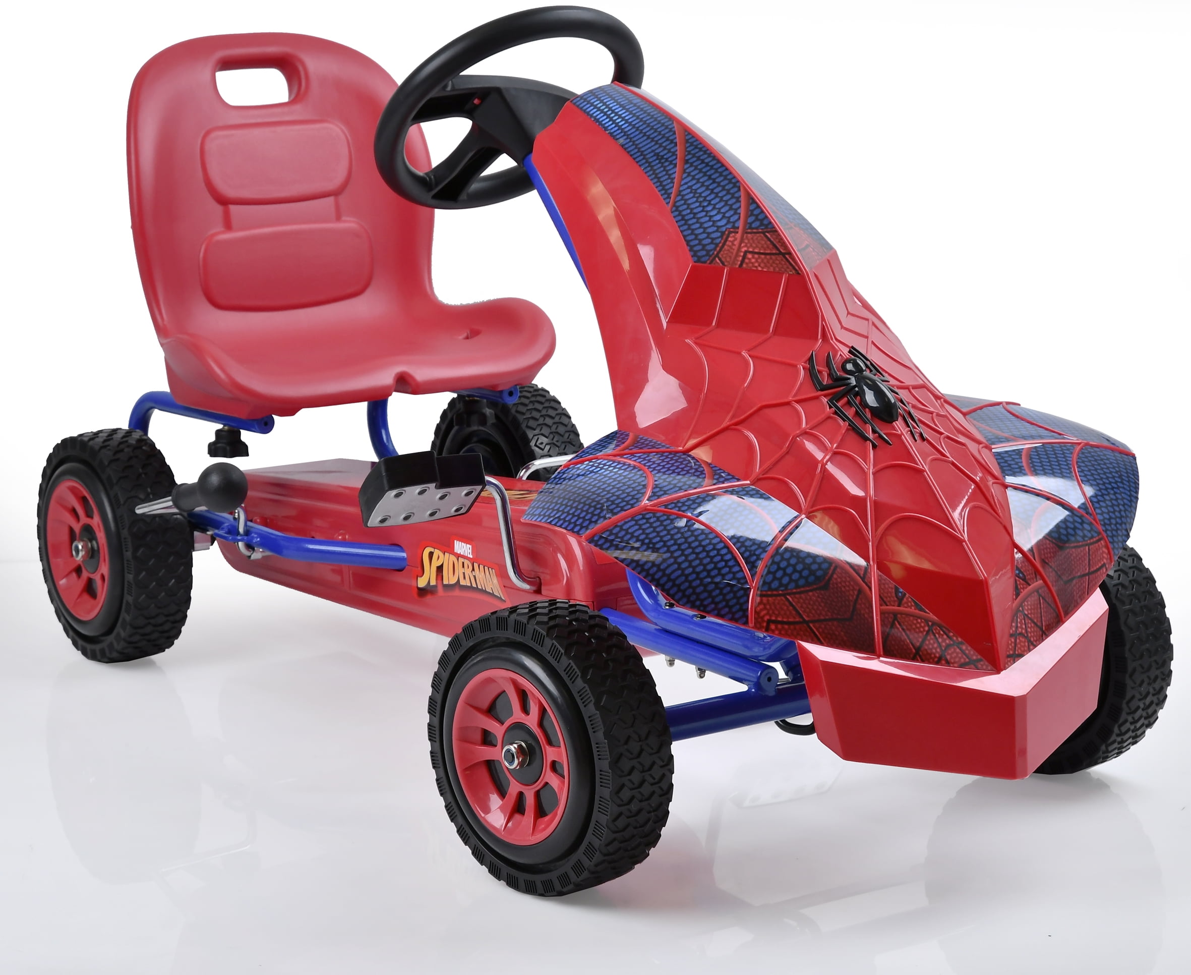 spiderman pedal car