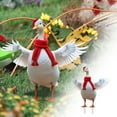 thumbnail image 2 of Christmas Christmas Garden Funny Animal Decorations Holiday Garden Funny Animal Decorations Christmas Welcome Sign Garden Funny Animal Card Decorations (E), 2 of 3