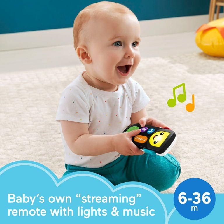 Baby Remote Control Toy for 3 Months & Up - Light Up Toy Remote with Fun  Sounds & Music - Perfect Baby Gift