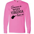 thumbnail image 3 of Inktastic Someone in West Virginia Loves Me Long Sleeve T-Shirt, 3 of 5