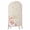 White Pink, variant on 4FT Arch Backdrop Covers, Pink Santa Christmas Wedding Arch Cover Stretchy, Xmas Snowflake Winter Rustic Chiara Arches Backdrop Stand Covers for Birthday Baby Shower Party Banquet Decor