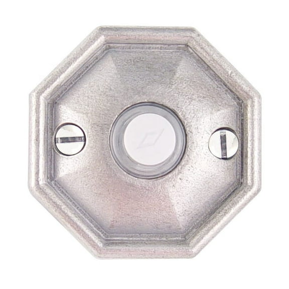 Emtek 2415 2-1/2" Diameter Octagon Style Bronze Lighted Doorbell Rosette From The Tuscany