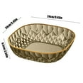 thumbnail image 3 of Lilixerw Fruit Bowl Fashion Designed Fruit Basket Food Grade Plastic Durable Fruit Bowls,Fruit Vegetable Tray,for Home Office Outdoor, 3 of 7