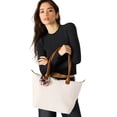 thumbnail image 4 of No Boundaries Women's Tote Bag, Cream, 4 of 5