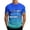 Dark Blue, variant on Mens Gradient T-Shirts Summer Casual Crewneck Short Sleeve Beach Vacation Lightweight Graphic Tee with Seattle Letter Print