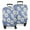 Blue Daisy Flower, variant on Dark Blue Daisy Flower Pattern Luggage Cover Fashion Suitcase Cover Baggage Covers Fit 25-28 Inch Luggage (Go Travel)
