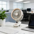 thumbnail image 4 of EQWLJWE Fans Mini Charging Lighting Air Circulation Fan Portable Wall-Mounted Desktop Fan 10000Ma, 4 of 8