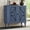 31.5"-Rounded Corners-Blue, variant on HLR 48" Accent Cabinet with 4 Doors, Vintage Hollow Carving Storage Credenza, Sideboards and Buffets Cabinet for Living Room, Kitchen, Dining Room, Entryway