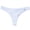 White, variant on WomensIce Silk Low Waist Through Waist Bikini Brief Underwear Thong