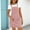 Pink, variant on Blmnix Slip Dress Dress Women Petite Summer Dresses Short Dress with Pockets Petticoat Mini Square Neckline Sleeveless Black Adjustable Strap Casual Dresses L