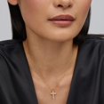 thumbnail image 3 of Collar Kendra Scott Cruz con Cristal Baño de Oro 14K, 3 of 4