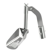 Gutter Cleaning Scoop Tool, Heavy Duty Stainless Steel Gutter Shovel for Removing Leaves Debris, Roof Gutter Cleaner for Home Garden