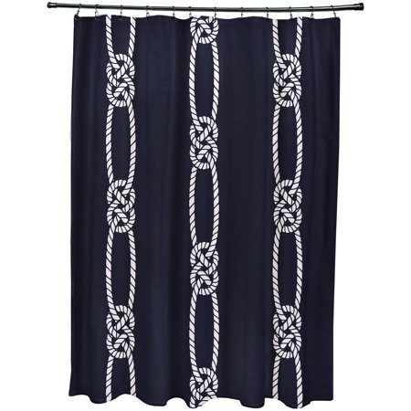 Simply Daisy 71 X 74 Tom Foolery Stripe Print Shower Curtain Walmart Com Walmart Com