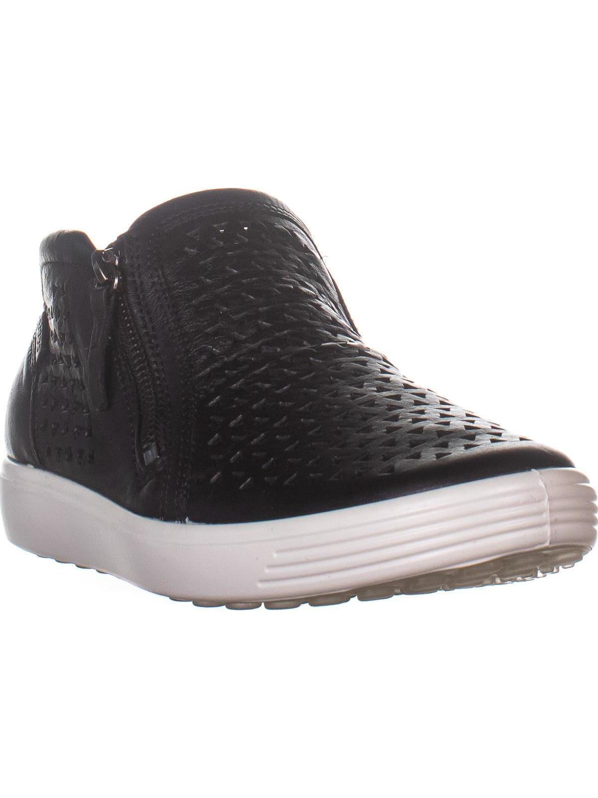 ecco black high tops