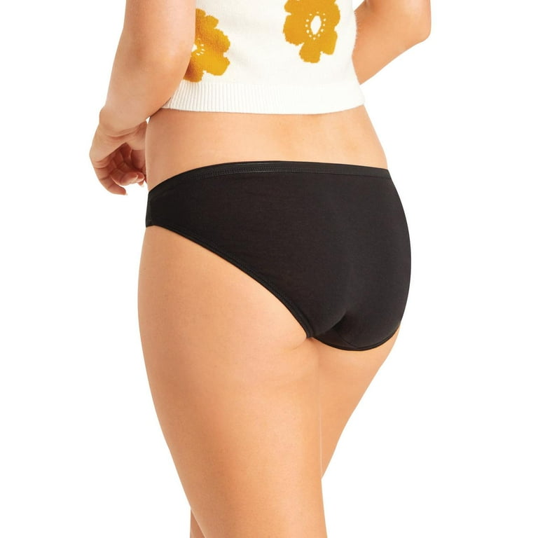 Hanes Women's Super Value Cotton Bikini Underwear, 12-Pack