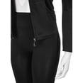thumbnail image 3 of FashionMille High Waisted Super Comfortable And Soft Full Length One Size Fits All 2pc Work Out Leggings And Track Jacket Set, 3 of 4