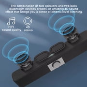 Sandistore Projector Speakers Bass Speaker With High Volume Home Long And Minimalist Wind Subwoofer Universal TV Computer And High Sound Quality Speaker Sub Woofers Speakers 301 3