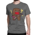 thumbnail image 1 of Camiseta kawaii de muñeco Rock Domo-kun para hombre y mujer, camiseta de algodón puro Domo Kun Crazy, camiseta de manga corta con cuello redondo, camisetas únicas, 1 of 7