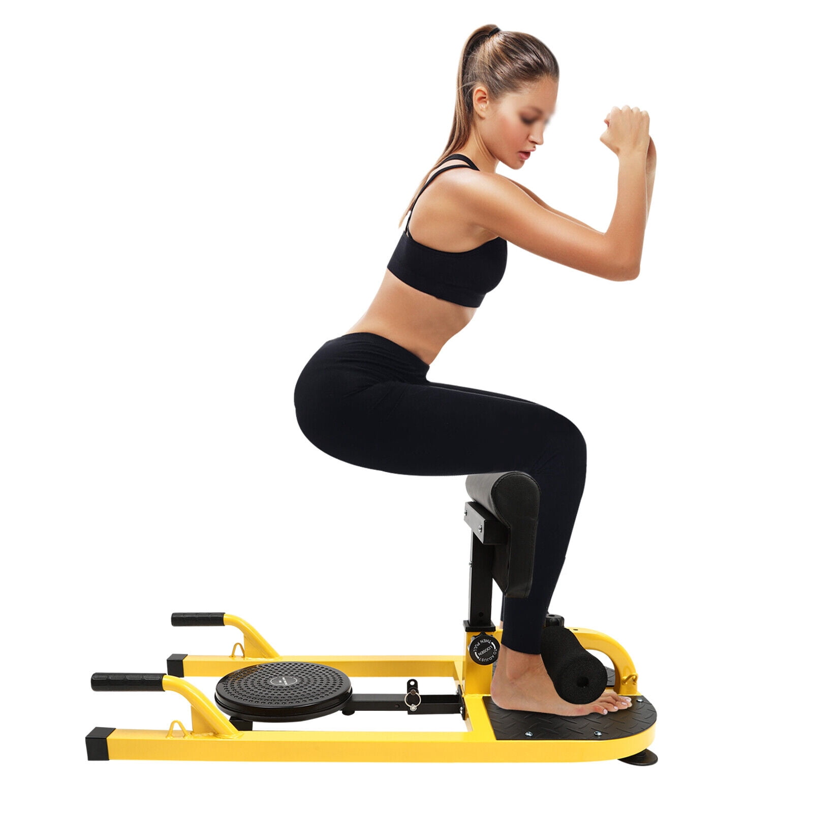 Denest Multifunction Sissy Squat Machine Hip Thrust Machine Sit up Exercise Set U-shape