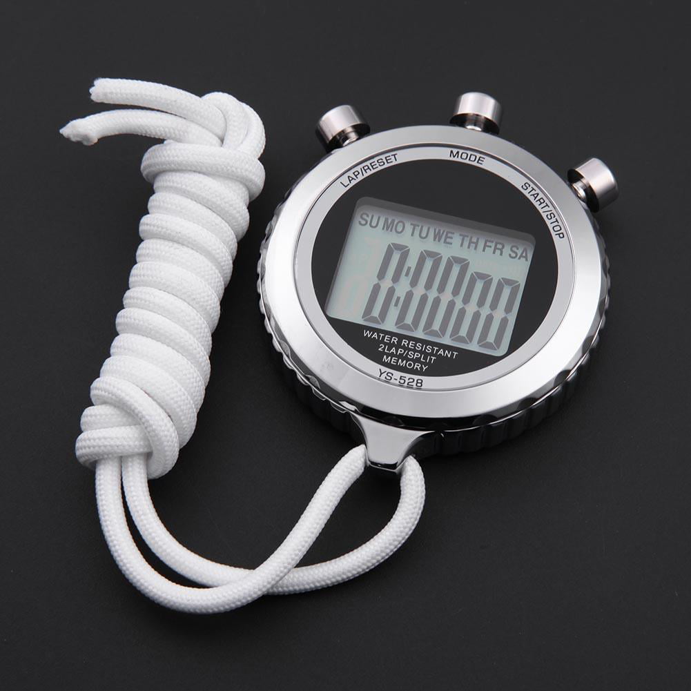Details about   Chronograph Metal Digital Timer Stopwatch Sports Counter Waterproof Stopwat 