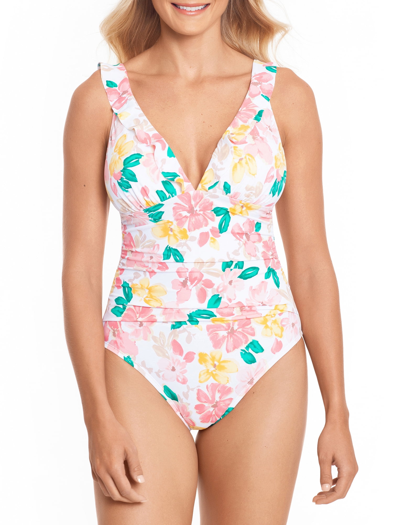 walmart plus size swimwear clearance