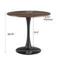 thumbnail image 4 of Nature's Round Tulip Dining Table, 4 of 8
