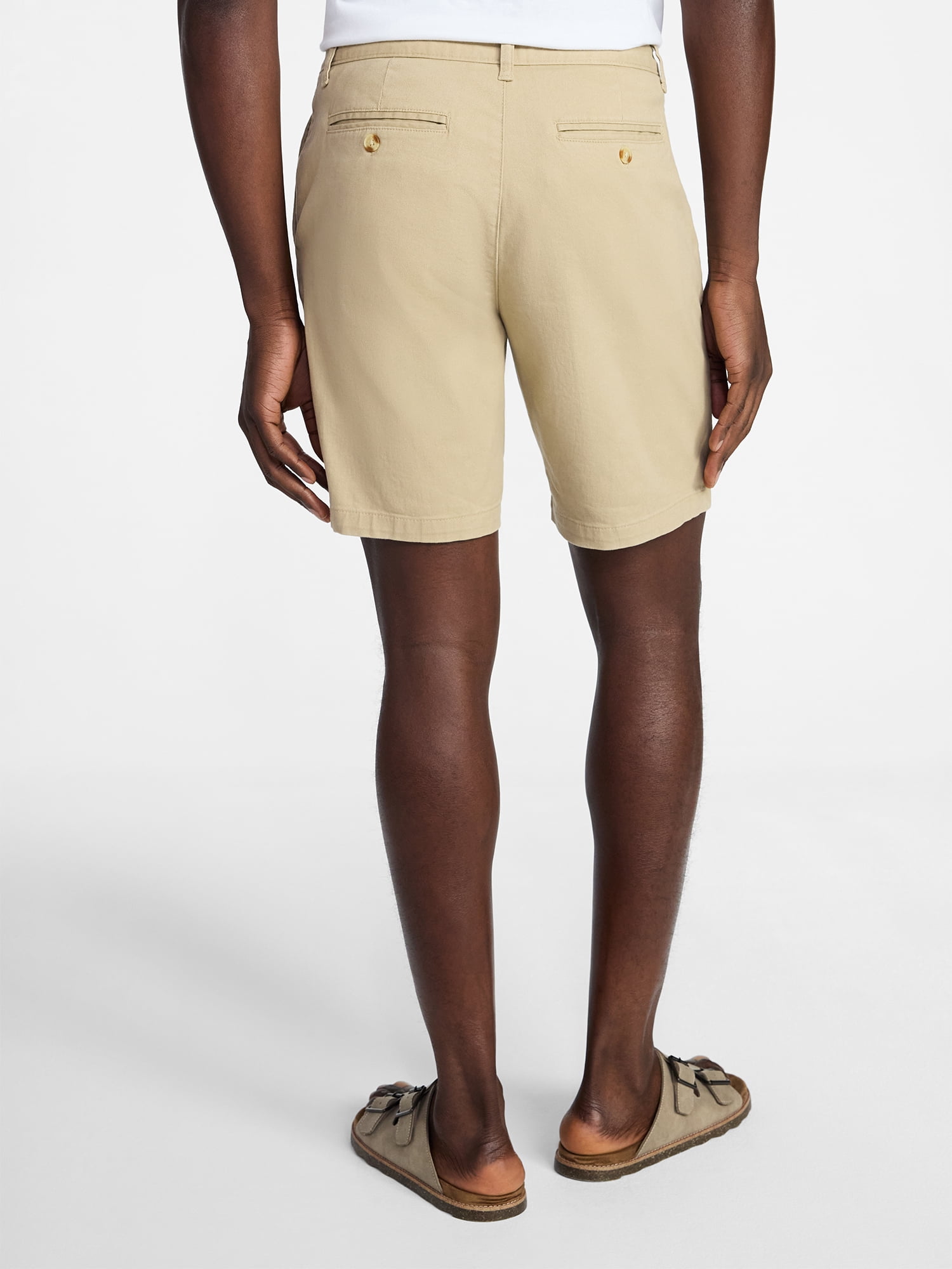 George Men's & Big Men's Modern Fit Flat Front Shorts, 5", 7", 9" Inseams, Sizes 28-54