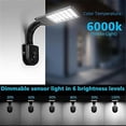 thumbnail image 2 of 30 LED Solar Light Landscape Garden Outdoor Motion Sensor Wall Lamp with Remote Control - Black, 2 of 5