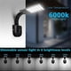 thumbnail image 2 of 30 LED Solar Light Landscape Garden Outdoor Motion Sensor Wall Lamp with Remote Control - Black, 2 of 5