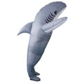 thumbnail image 4 of Halloween Costume Adult Unisex Shark Inflatable Costume Cartoon Doll Cosplay Stage Performance Props, 4 of 4