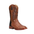 thumbnail image 2 of Roper Boys Dalton Printed Ostrich Square Toe Cowboy   Mid Calf Boots, 2 of 5