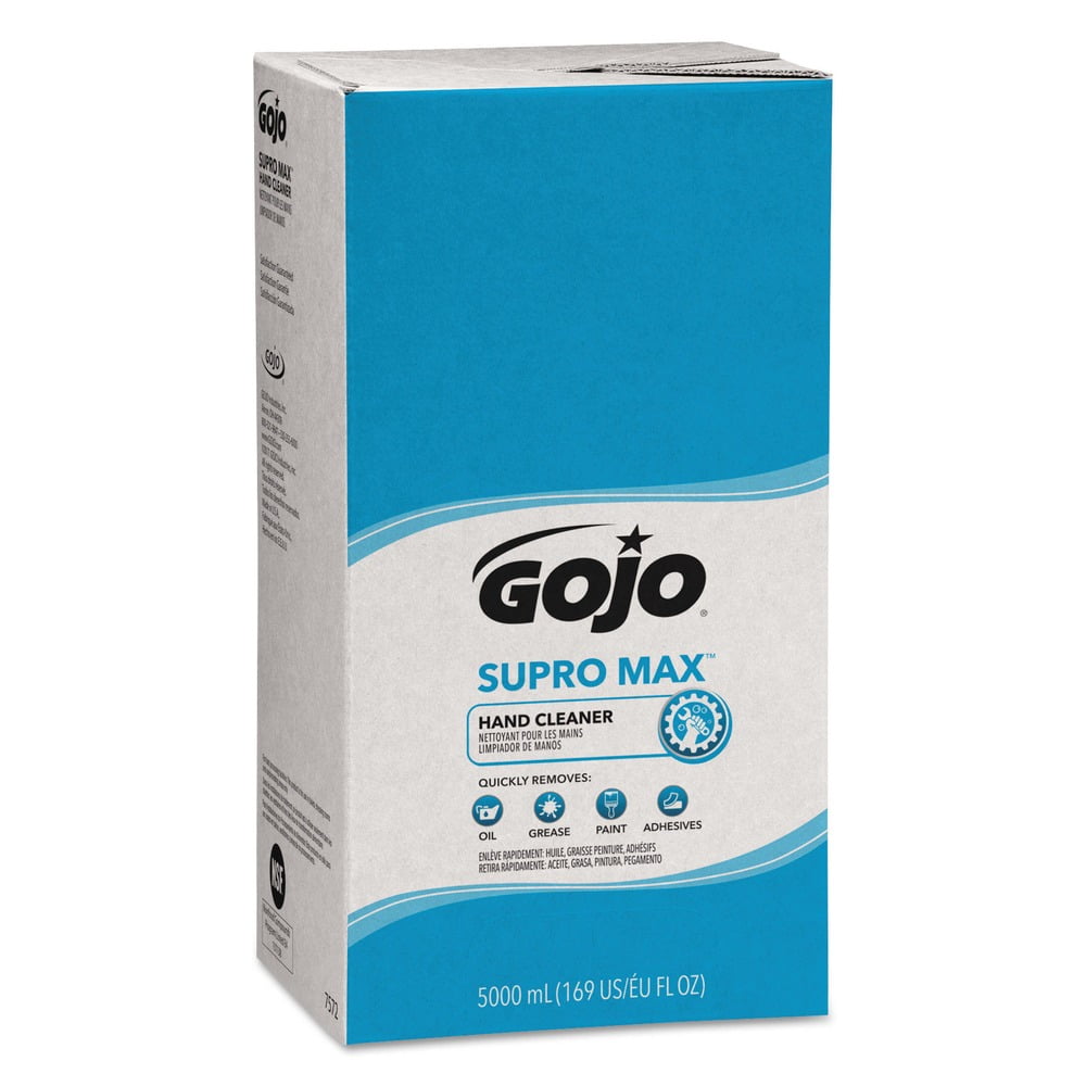 GOJO SUPRO MAX Hand Cleaner Refill 5000mL Herbal Scent Beige 2/Carton 7572