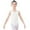 White, variant on CYRBOKO Girls Gymnastics Leotards 2025, Sleeveless Performance Stretchy Training Ballerina Dancewear Pink Size 10-12 T
