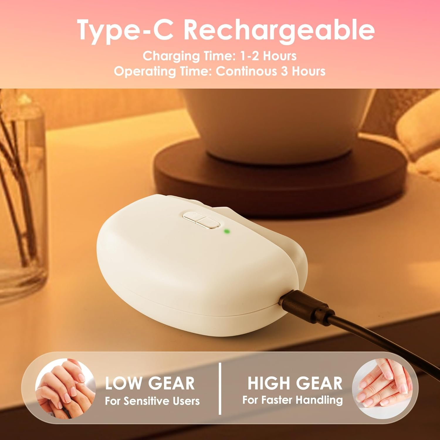 Electric Toenail Clippers for Seniors, Rechargeable Nail Trimmer with LED Light, Automatic Nail Cutter & File with Nail Dust Collector, Safe Grooming Kit for Thick Toenails & Fingernails