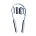 thumbnail image 4 of Masajeador de cuello y cervical con rodillo, masajeador de cuello portátil para espalda y cintura. Azul, 4 of 8