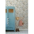 thumbnail image 6 of ESTA Home Fiore Blue Wildflowers Wallpaper, 20.9-in by 33-ft, 6 of 16