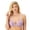 Sojourn Lilac, variant on T-Shirt, One Fab Fit Lightly-Lined Underwire, Racerback Bras for Women, White/High As The Sky Blue